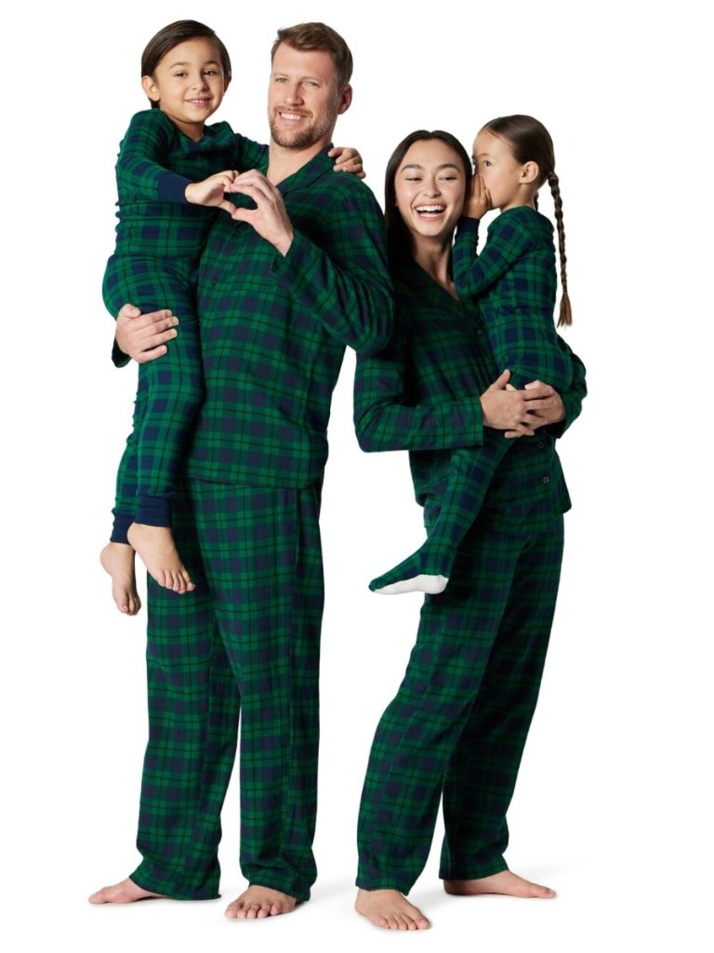 Matching Holiday Family Pajama Sets